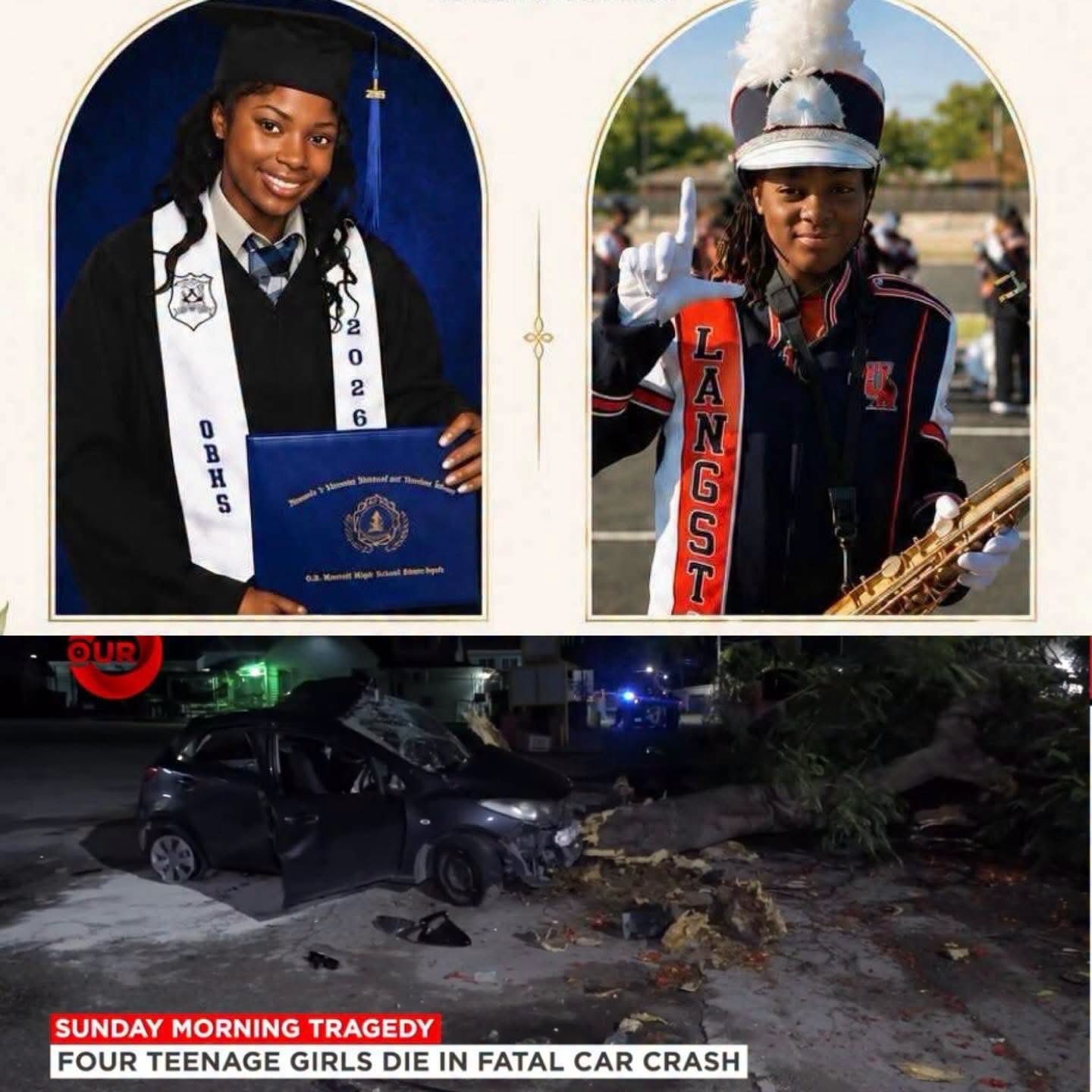 Stania Webb and Diamond Stubbs Death Obituary, The Bahamas – Langston University Band Member and Incoming Student Killed in Tragic Car Accident